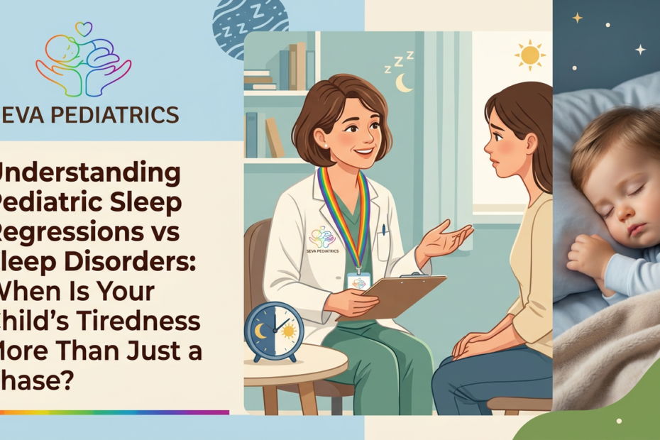 Pediatric Sleep Regressions vs Sleep Disorders: What to Know 2026