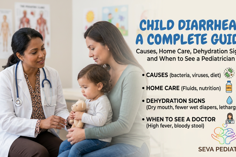 Child Diarrhea Causes, Home Care & Warning Signs 2026