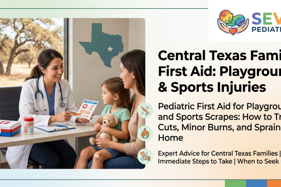 Child First Aid Guide Cuts, Burns & Sprains 2026