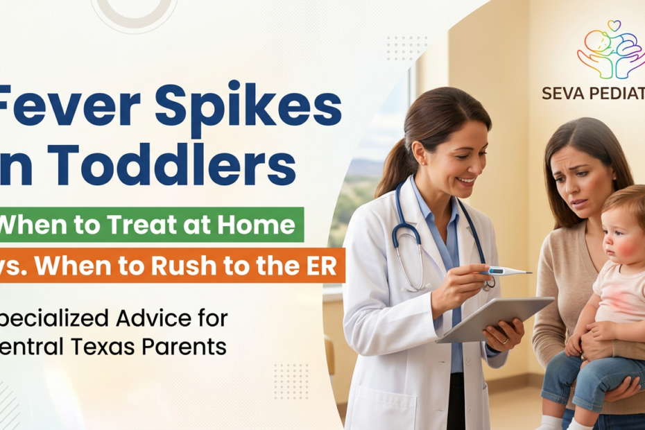 Toddler Fever Guide Home Care & ER Signs Seva 2026